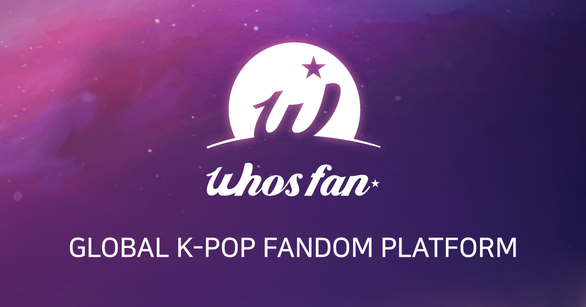 Whosfan - Global K-POP Fandom Platform